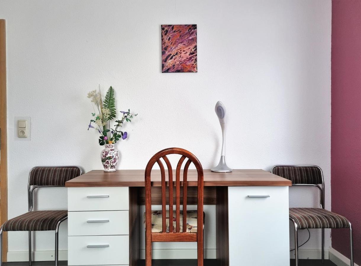 Apartment Bayreuth, Grosse Ferienwohnung Im Haus Mit Kunst, 3 Schlafzimmer, Kueche, Parkplatz Exterior foto
