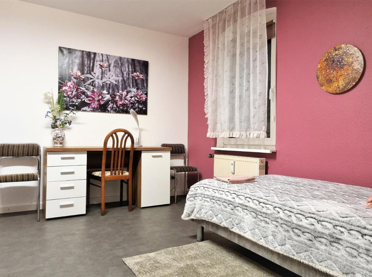 Apartment Bayreuth, Grosse Ferienwohnung Im Haus Mit Kunst, 3 Schlafzimmer, Kueche, Parkplatz Exterior foto